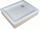 Zuhanytálca ANETA 75x90 EX white
