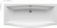 Kád Magnolia PU Plus 180x75 snowwhite