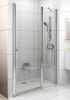 Chrome CSD2-120 fehér+Transparent zuhanyajtó