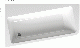 Akrilkád 10° 160x95 L fehér